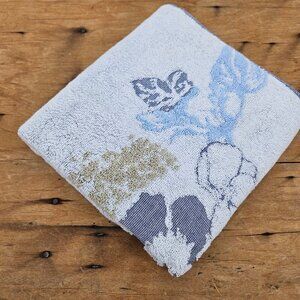 New Yves Delorme Eclipses Invite Guest Towel 17x28" Organic Cotton  France